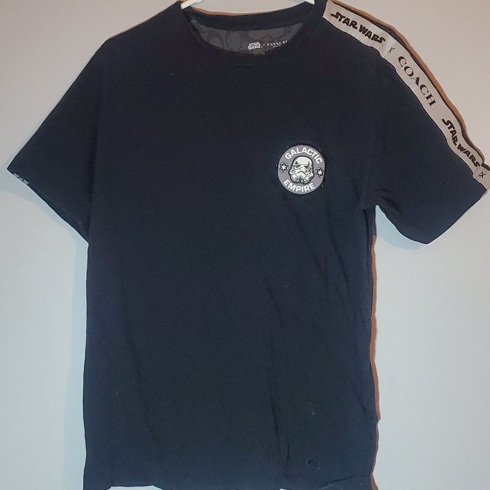 COACH Star Wars Mens Medium Limited Edition Mens Short Sleeve Tee